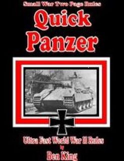 Quick Panzer: Ultra Fast WWII Rules