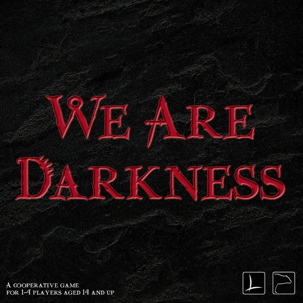We Are Darkness box art