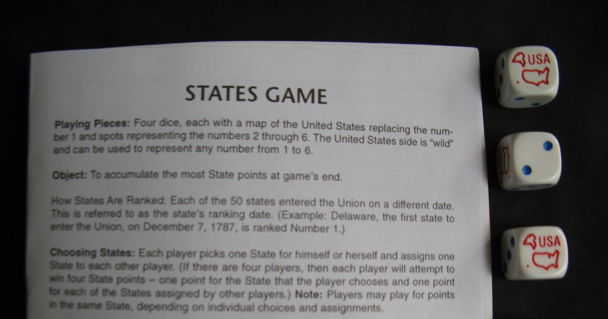 States Game | Board Game | BoardGameGeek