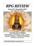 Issue: RPG Review (Issue 37 - Dec 2017)
