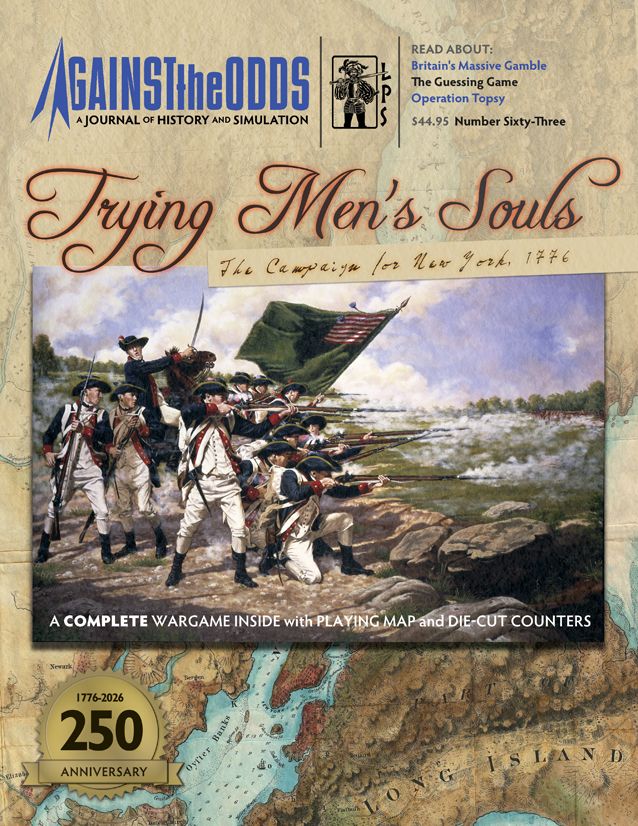 Cover art for Trying Men's Souls: The Campaign for New York, August-October 1776