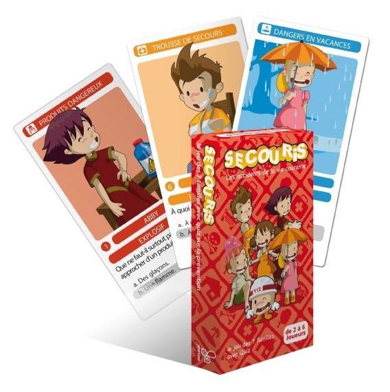 Secouris le jeu de cartes