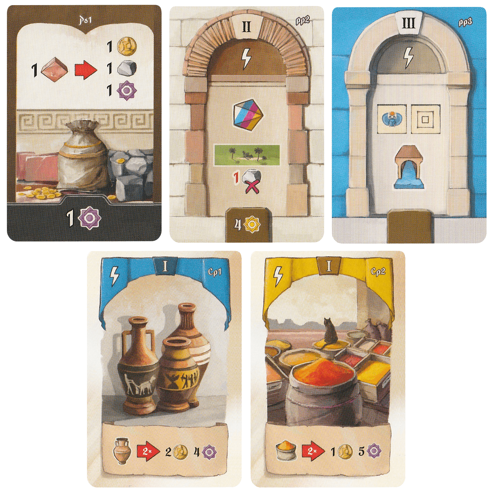 Resafa: Spiel '24 Promo Cards