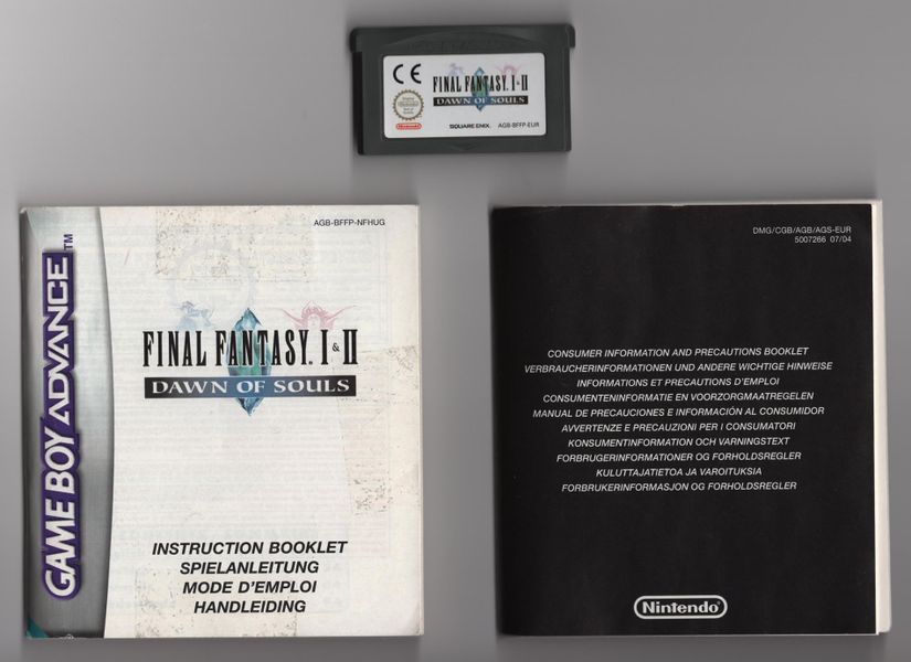 Final Fantasy I Ii Dawn Of Souls Image Boardgamegeek