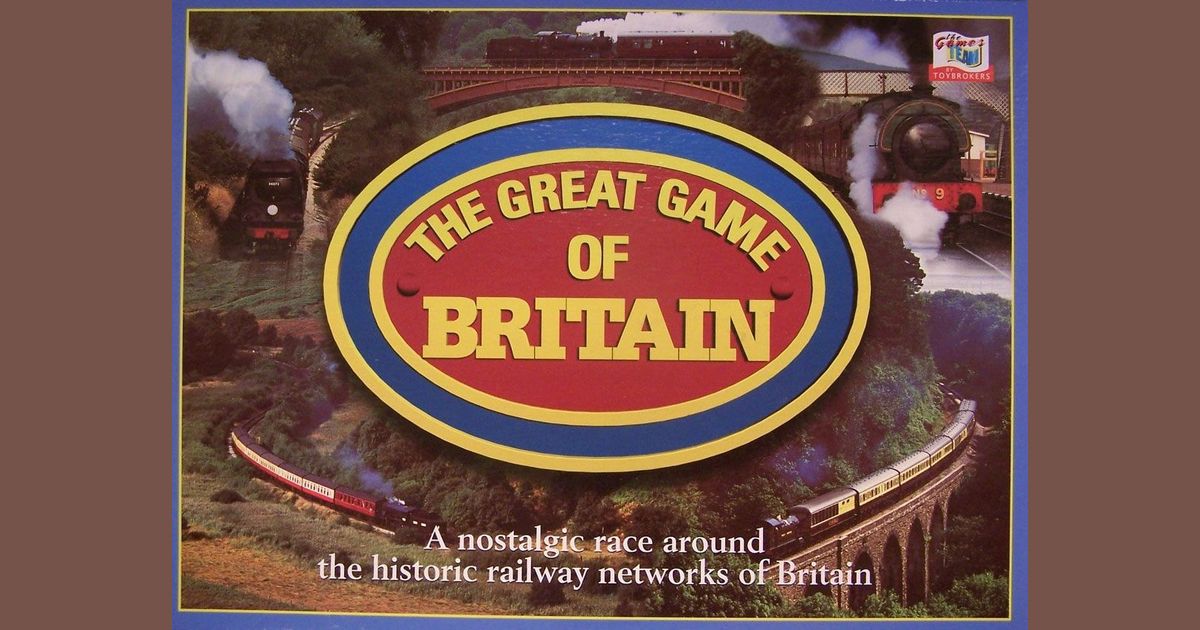 The Great Game of Britain Board Game BoardGameGeek