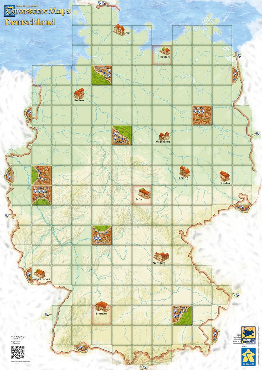 Carcassonne Maps: Deutschland image
