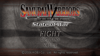 Video Game: Samurai Warriors: State of War