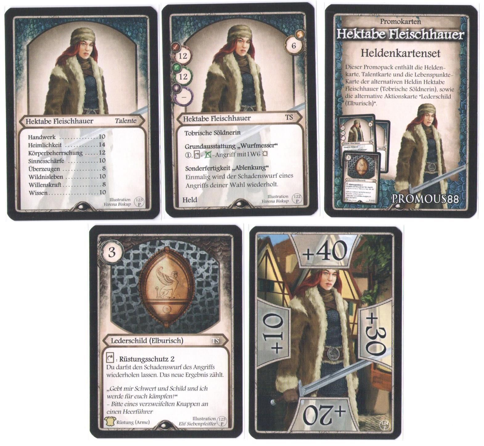Aventuria: Alternate Söldnerin Promopack