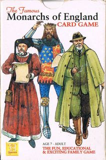 The Famous Monarchs of England Card Game