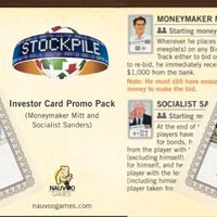 Stockpile: Investor Card Promo Pack #2 – Moneymaker Mitt and Socialist Sanders