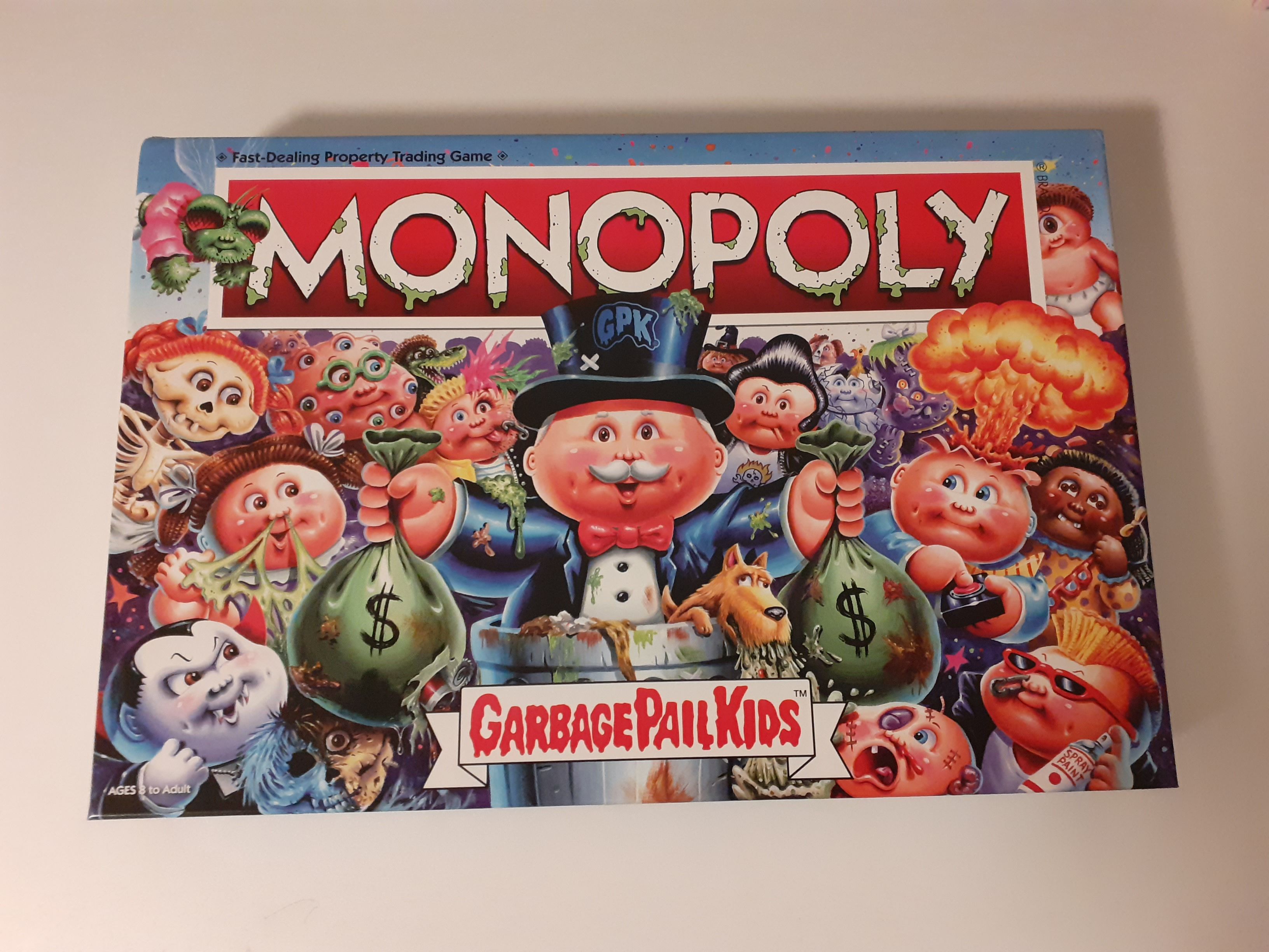 Monopoly: Garbage Pail Kids cover art