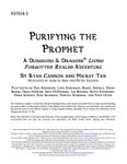 RPG Item: NETH4-3: Purifying the Prophet