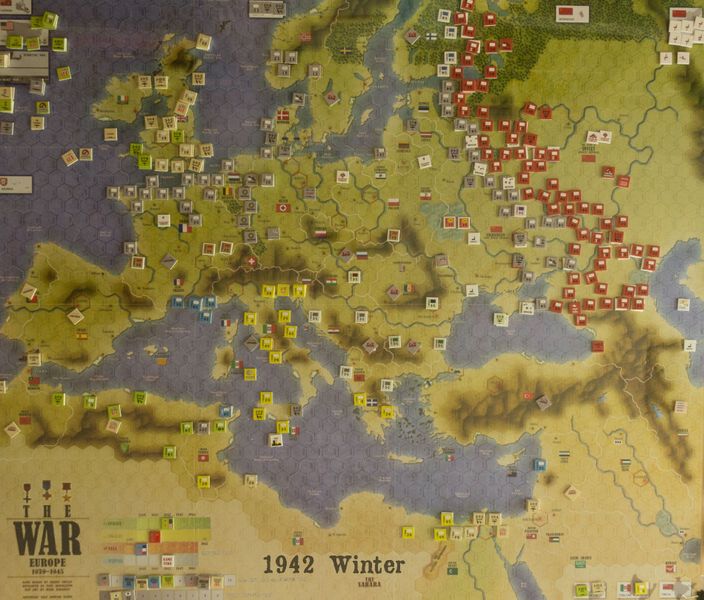 ボードゲーム　[日本語訳無し] ウォー： ヨーロッパ 1930-1945 エキスパンションキット (The War： Europe 1939-1945 Expansion Kit) HEXASIM-The War: Europe – Expansion Kit