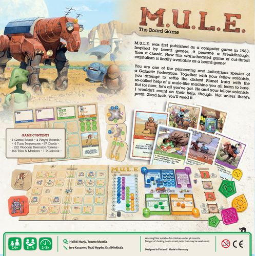 Board Game: M.U.L.E. The Board Game