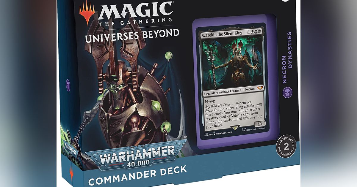 MTG ウォーハンマー40,000 Necron Dynasties未開封 MTG ウォーハンマー40,000 Necron Dynasties未開封 Amazon.com