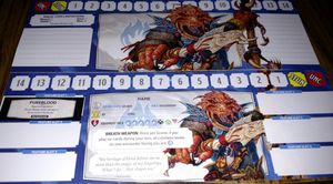 Dragonfire: Dragonborn Wizard Promo Card
