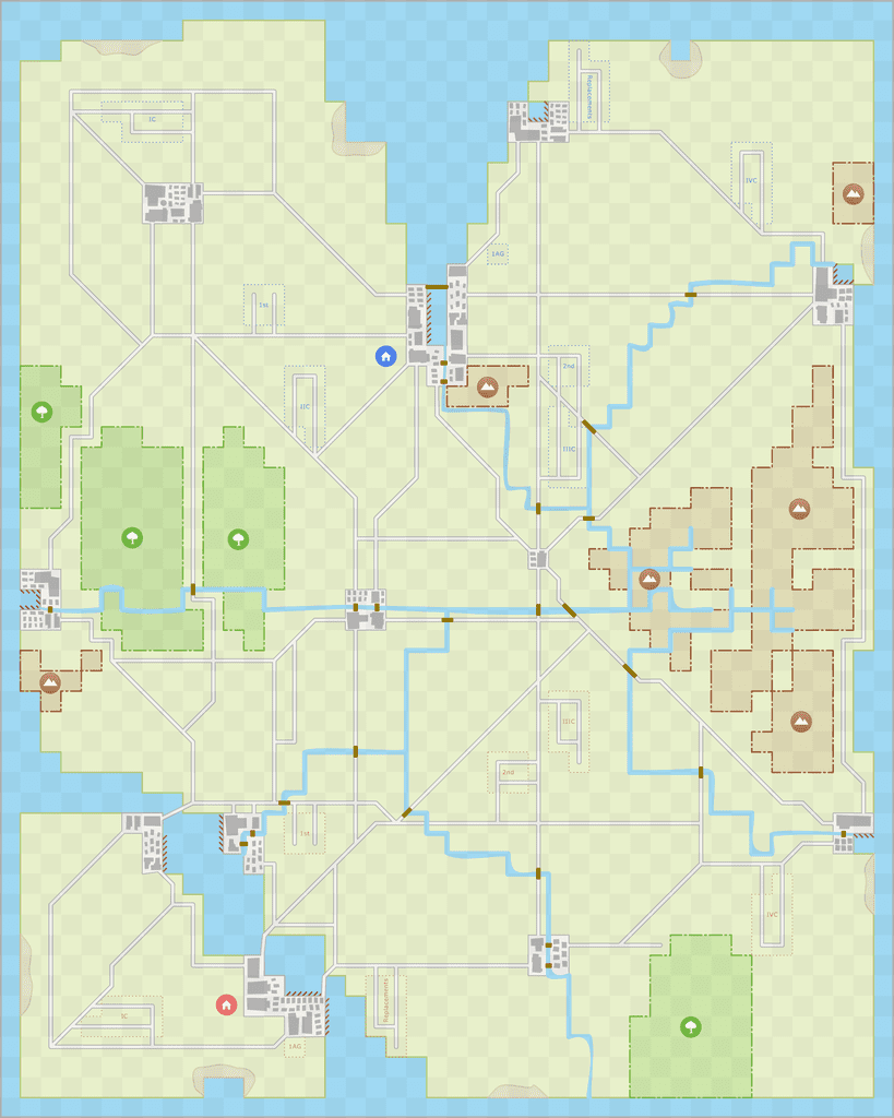 Map artwork redesign (WIP) | Tactics II