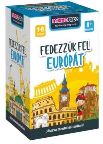 Memorace: Fedezzük fel Európát! doboz
