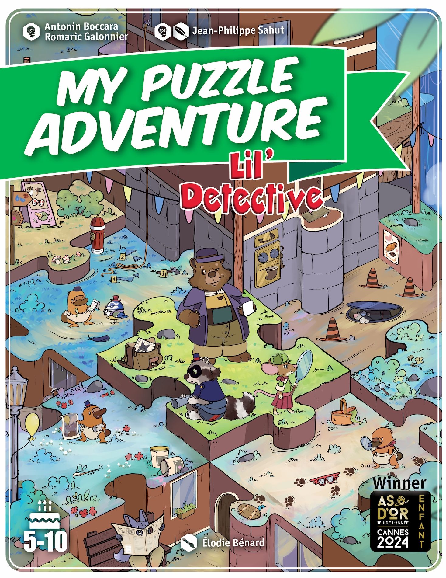 Cover art for My Puzzle Adventure: Lil' Detective