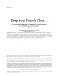 RPG Item: FUR7-02: Keep Your Friends Close...