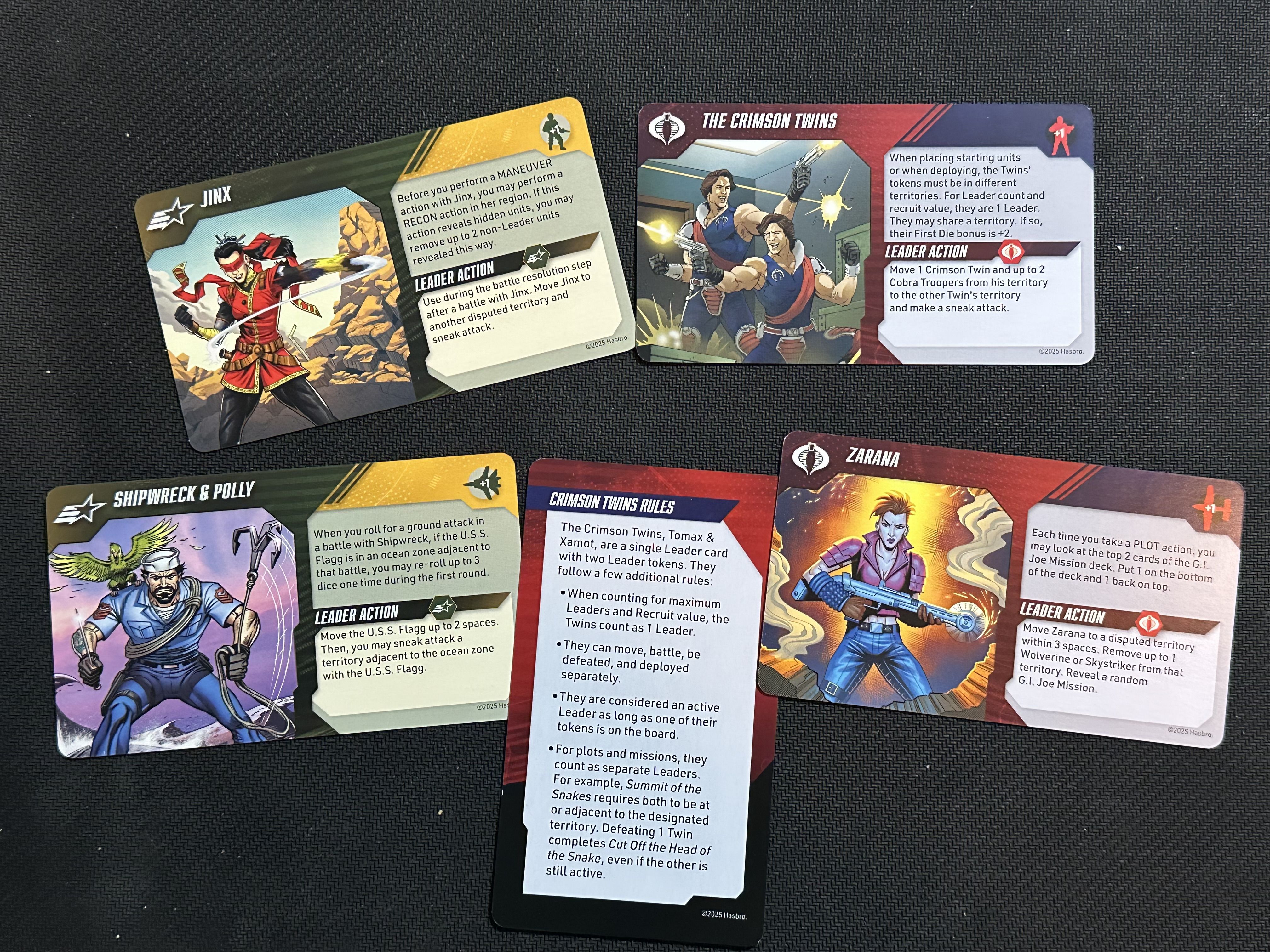 Risk G.I. JOE: Leaders Bonus Pack