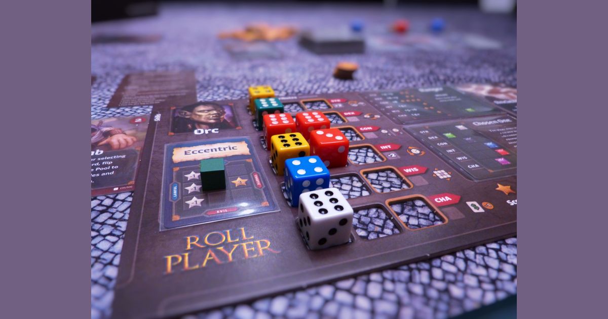 Vibrant In A Certain Board Game A Player Rolls Background for Your Screen