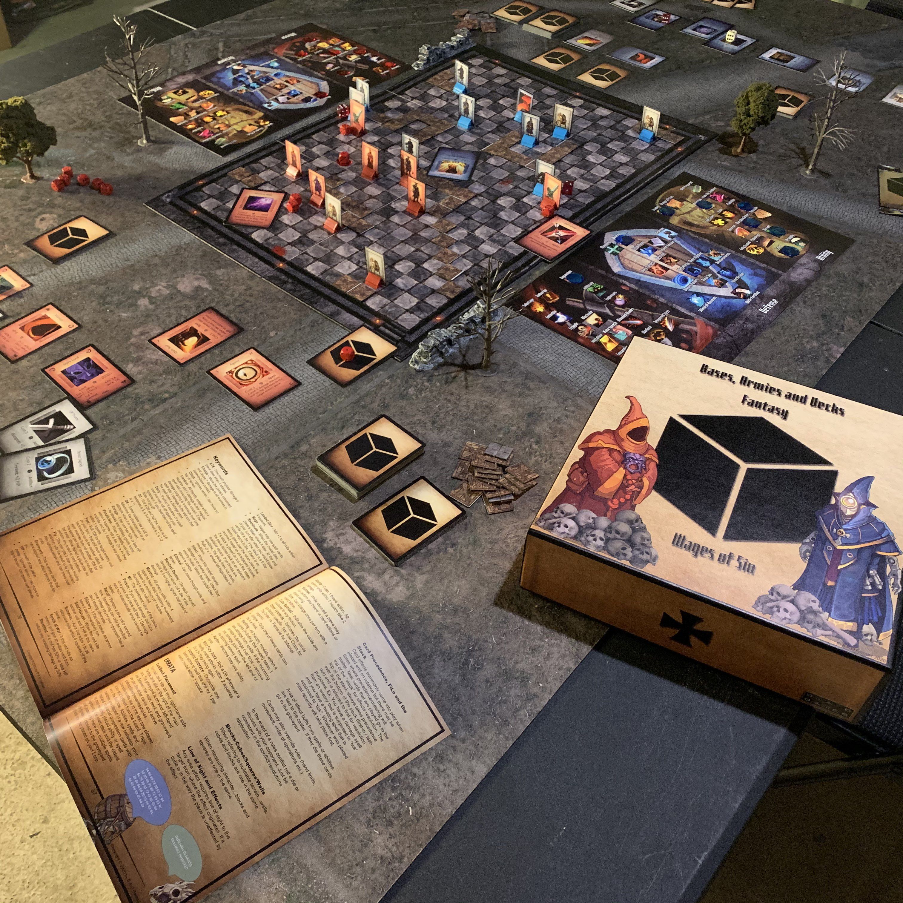 Bases, Armies and Decks: Fantasy