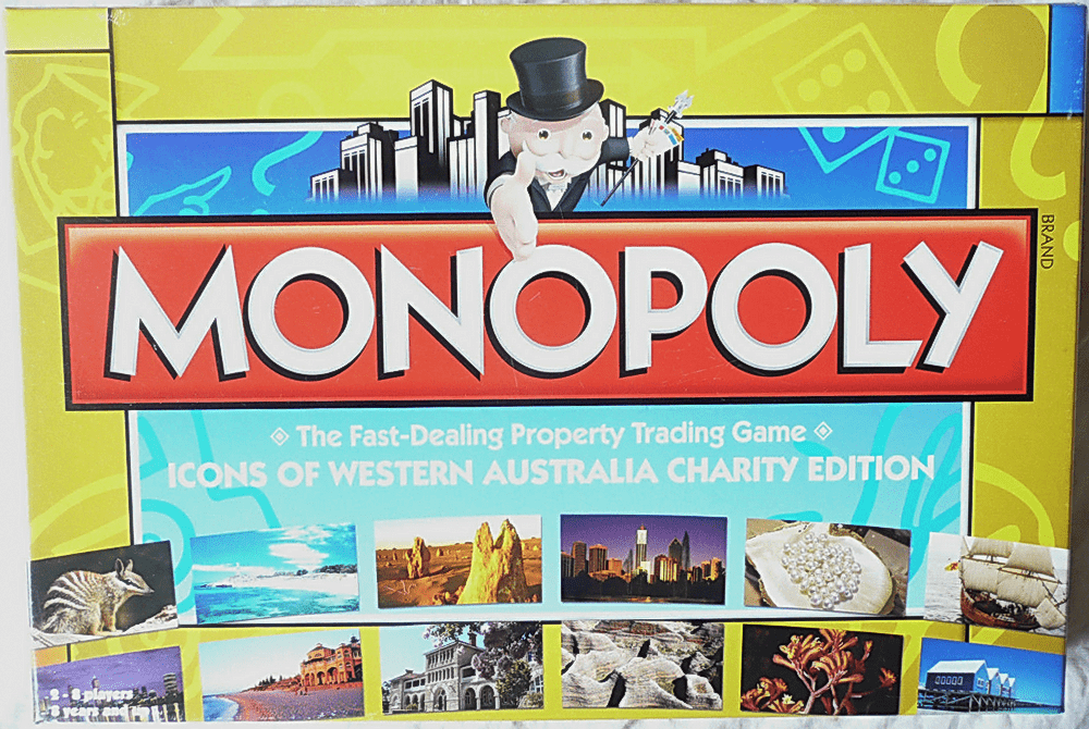 Monopoly: Icons of Western Australia Charity Edition cover art