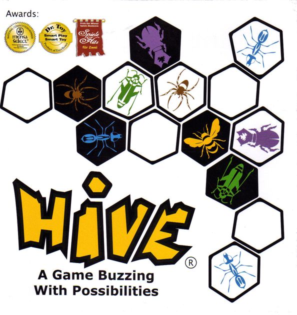 HIVE STANDARD Board Game from Gen42 With 3 Expansions Lot of 4 