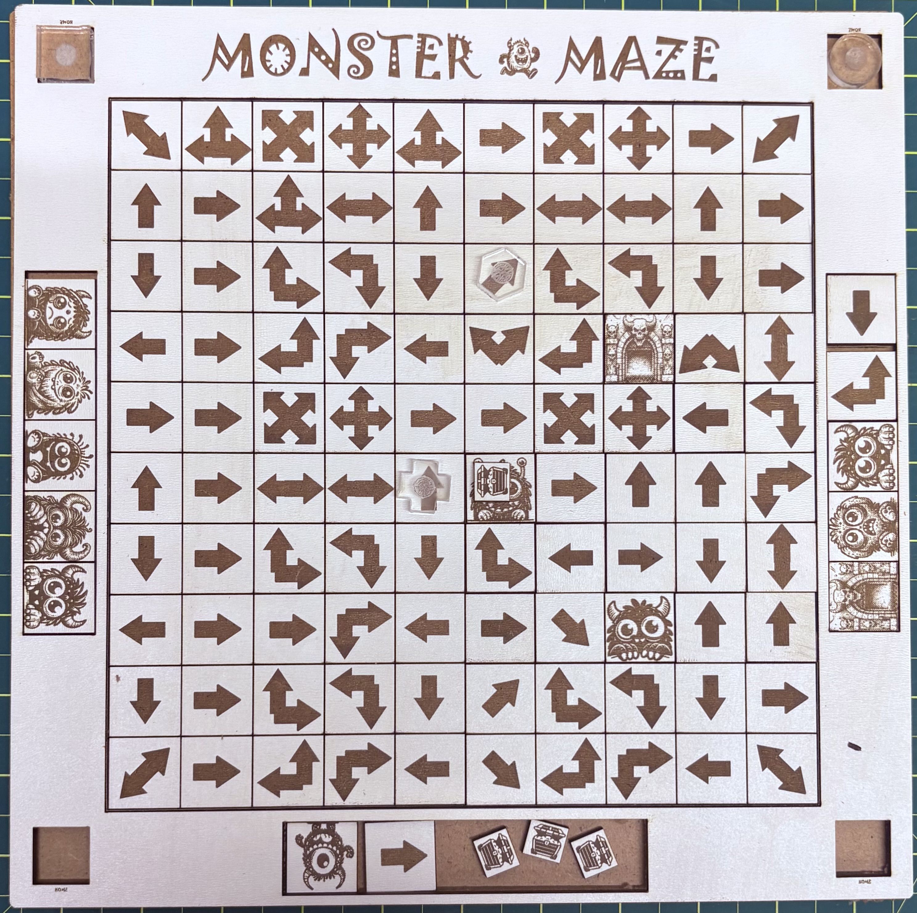 Cover art for Monster Maze
