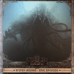 Cthulhu: Death May Die – R'lyeh Rising Cover Artwork