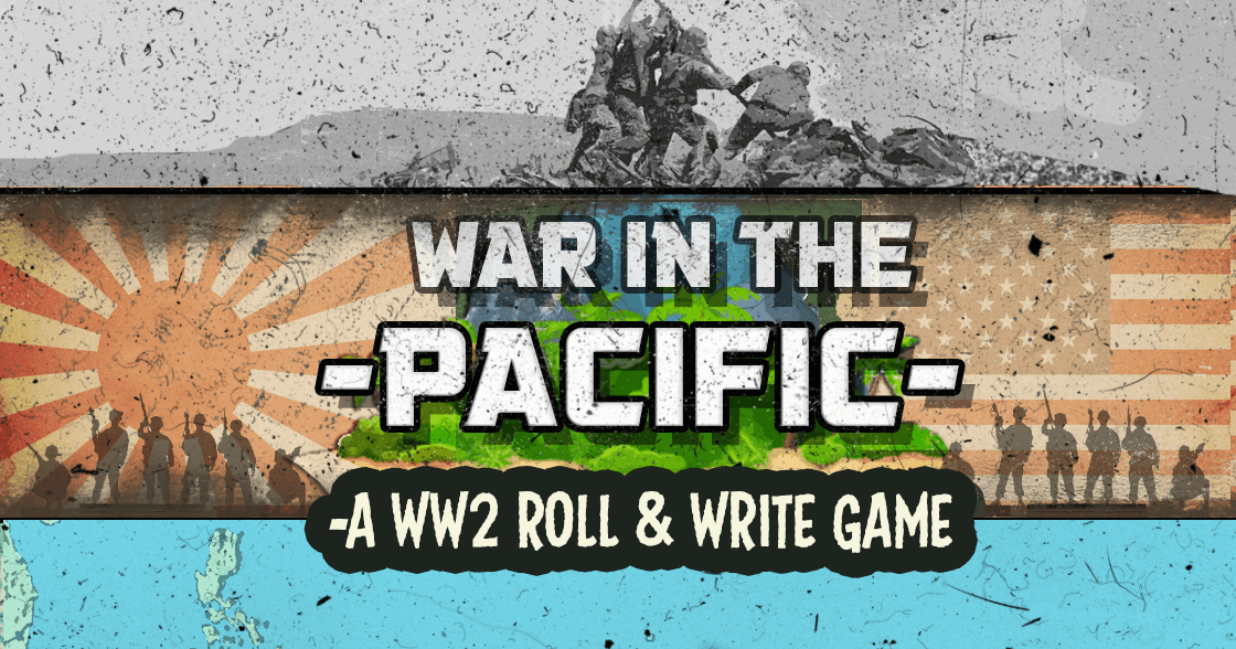 War in the Pacific: A WW2 Roll & Write Game | Board Game | BoardGameGeek