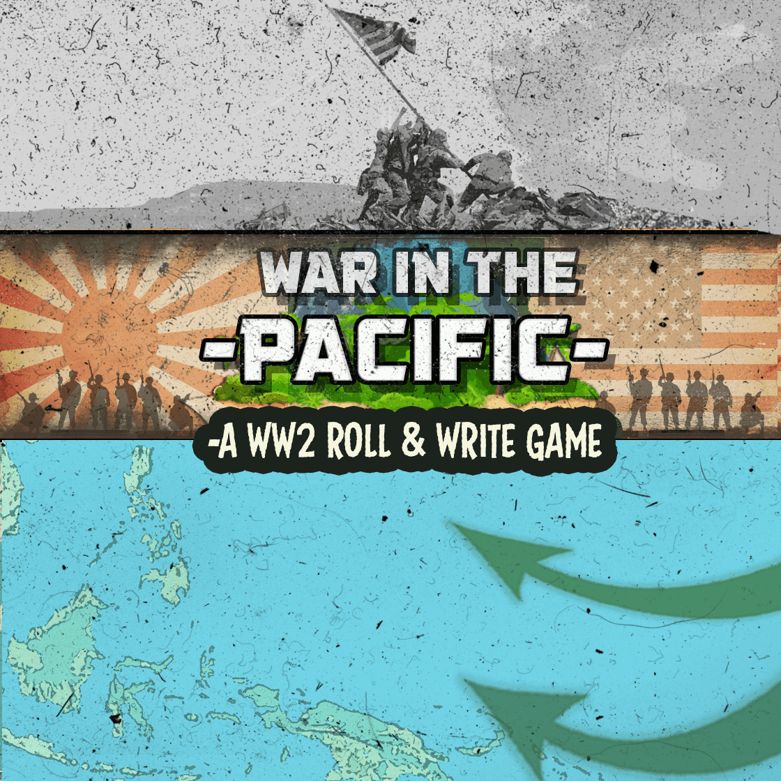 Coperta War in the Pacific: A WW2 Roll & Write Game
