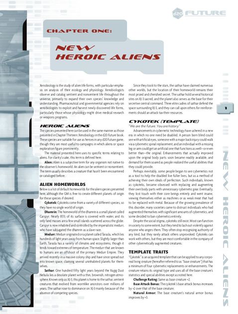 New Heroic Aliens | RPG Item | RPGGeek