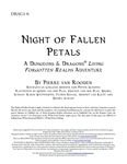 RPG Item: DRAG1-6: Night of Fallen Petals
