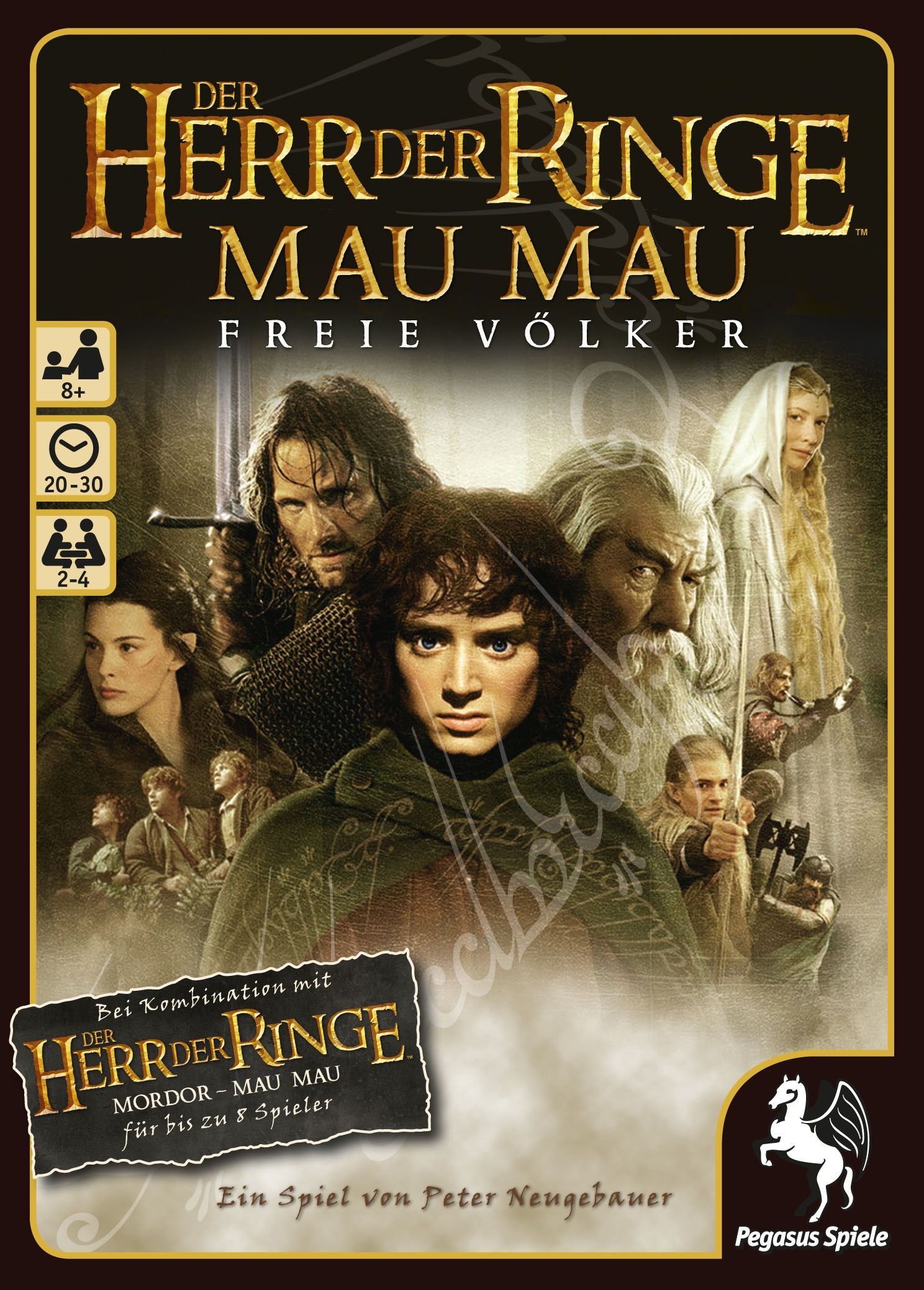 Herr der Ringe Mau Mau: Freie Völker