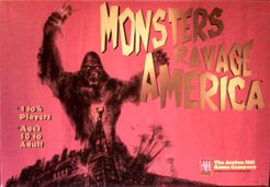 Monsters Ravage America | Board Game | BoardGameGeek