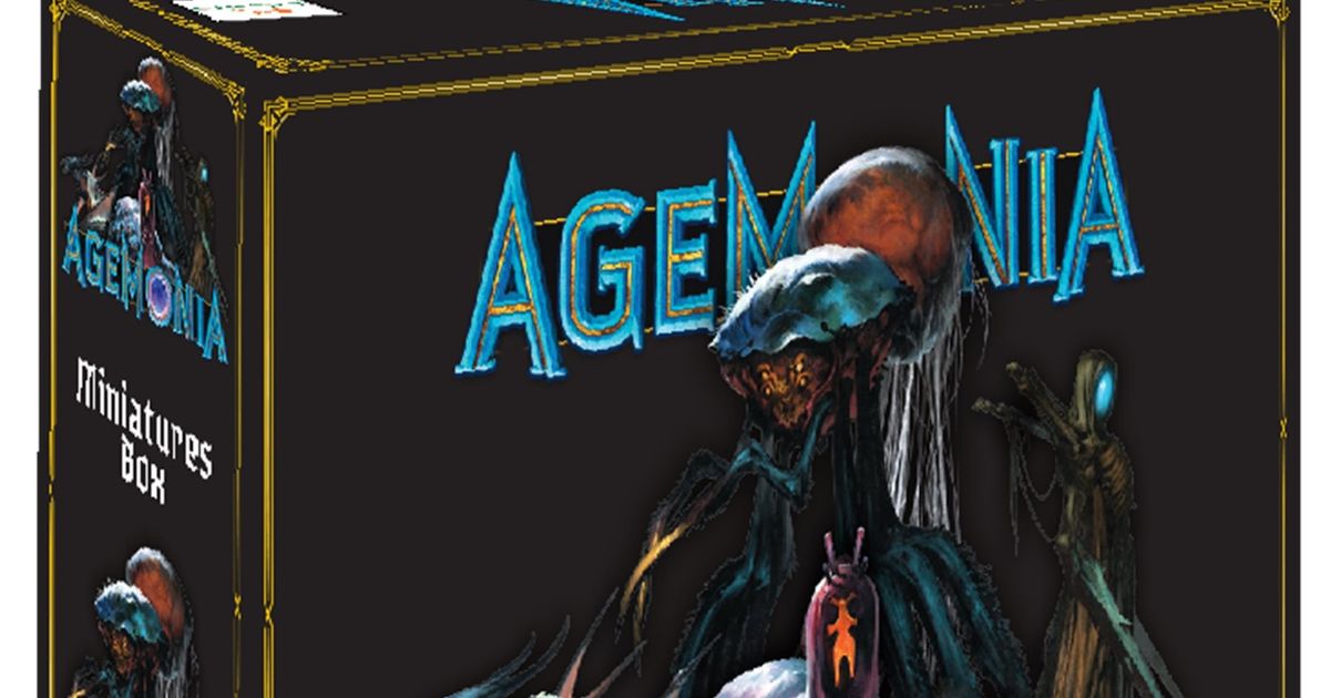 Agemonia: Miniatures Box | Board Game Accessory | BoardGameGeek