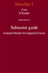 RPG Item: Core H Kaskii Subsector Guide General Details for Imperial Forces