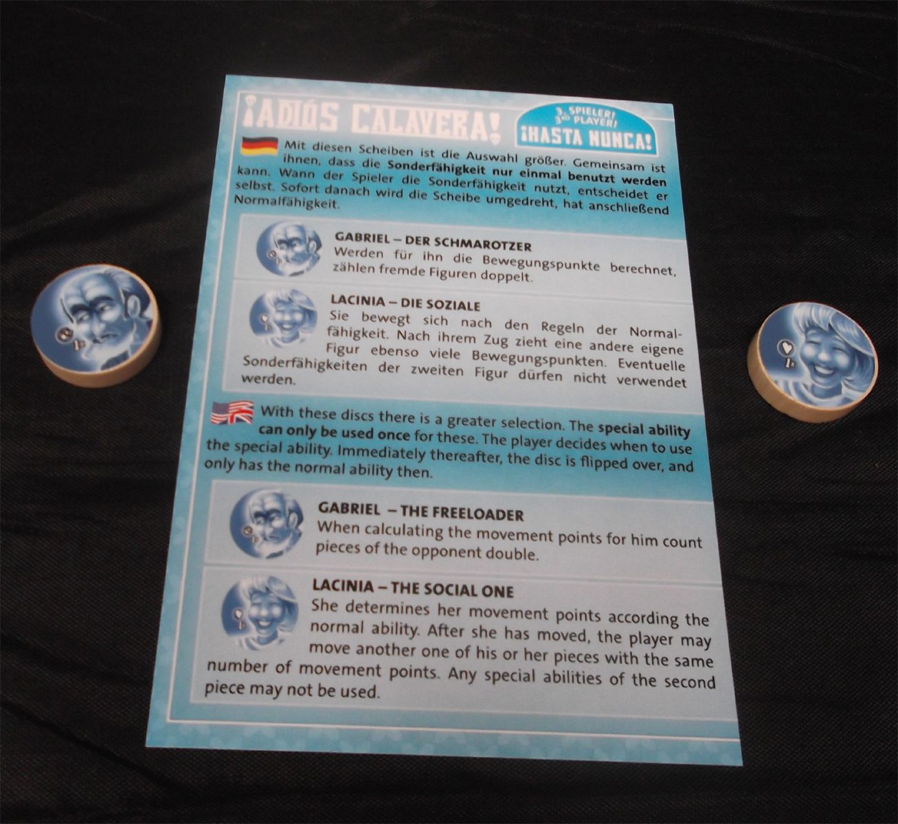 ¡Adiós Calavera!: The Three Player Expansion – ¡Hasta Nunca!