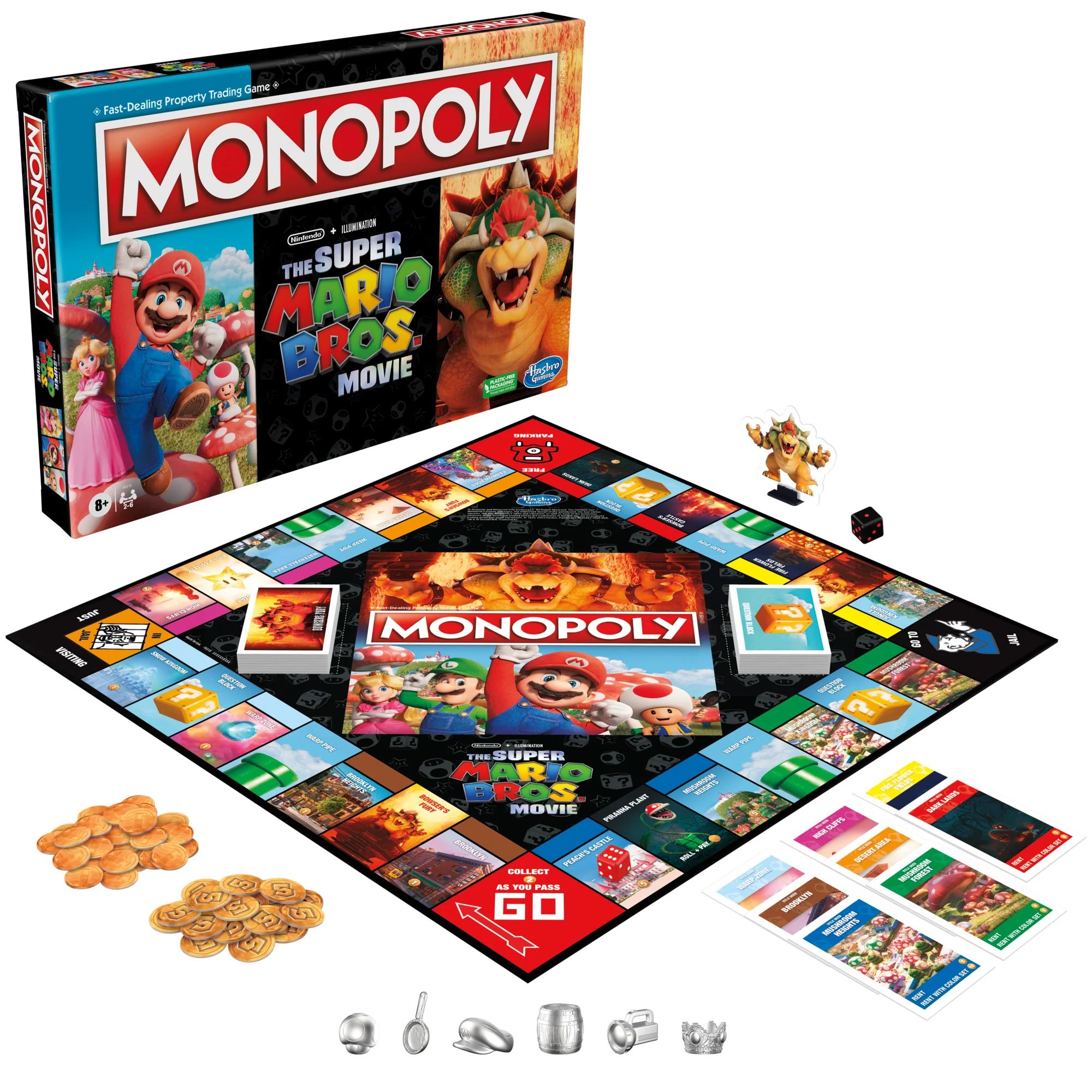 Monopoly: The Super Mario Bros. Movie Edition cover
