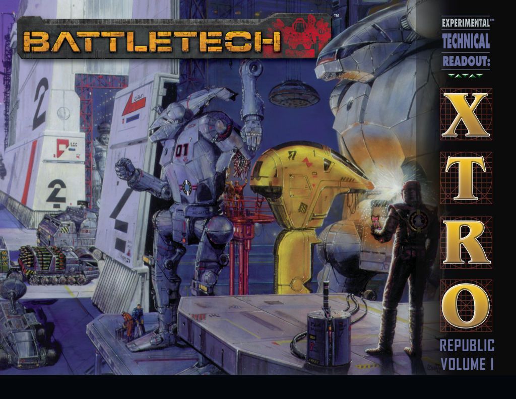 Coperta BattleTech: Experimental Technical Readout – Republic vol 1