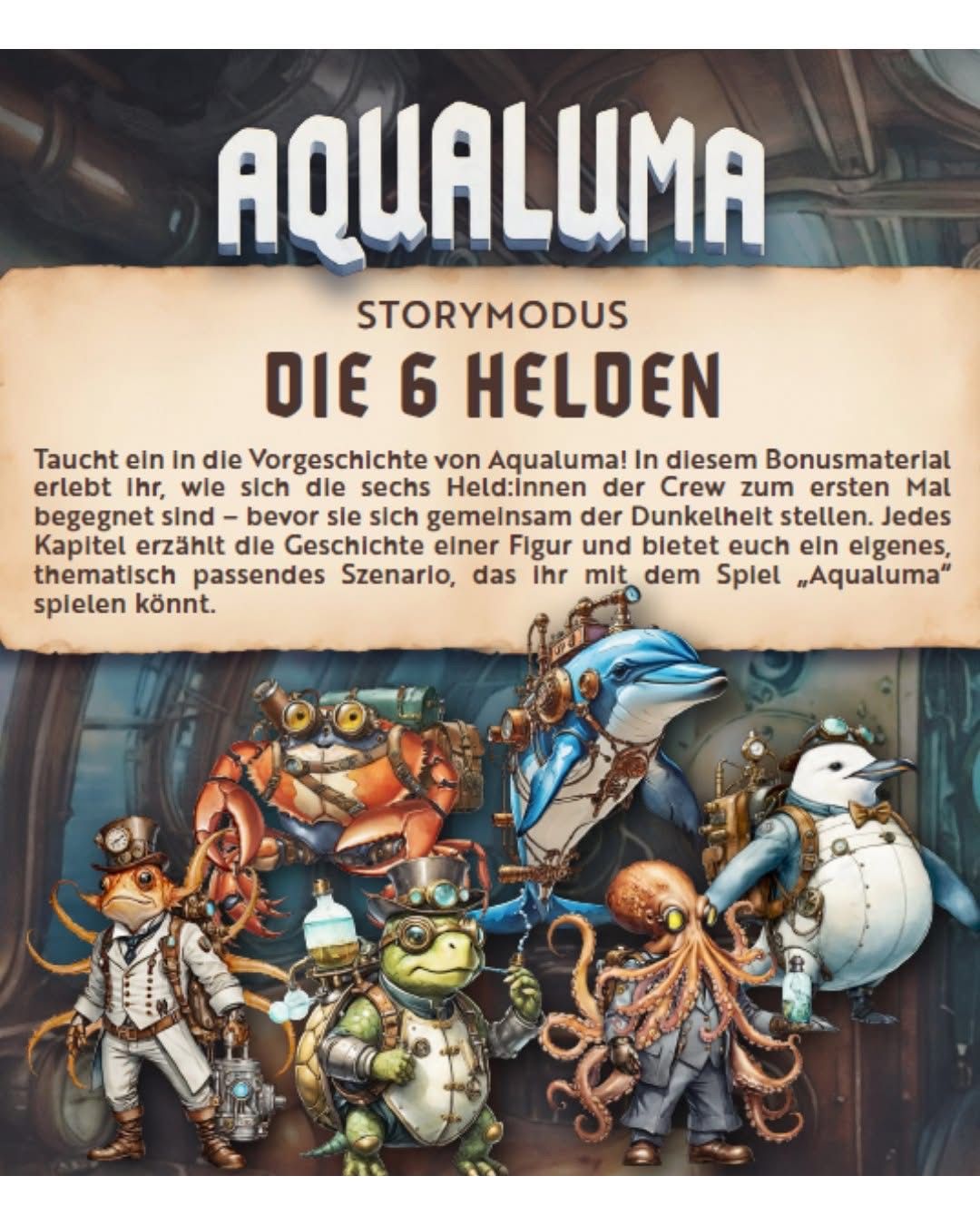 Aqualuma: Story Mode – The 6 Heroes