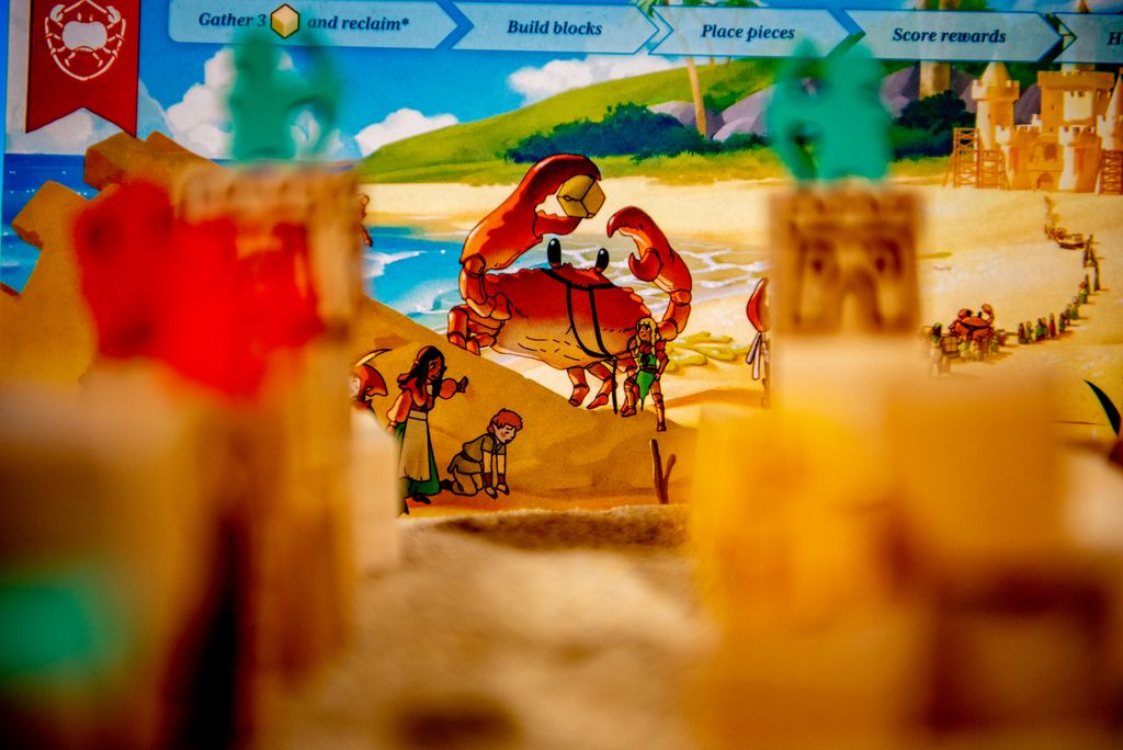 Castles by the Sea @boardgamecolors 