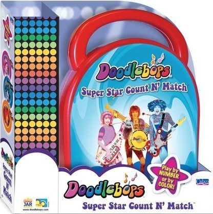 Doodlebops Superstar Count 'n Match Game box art