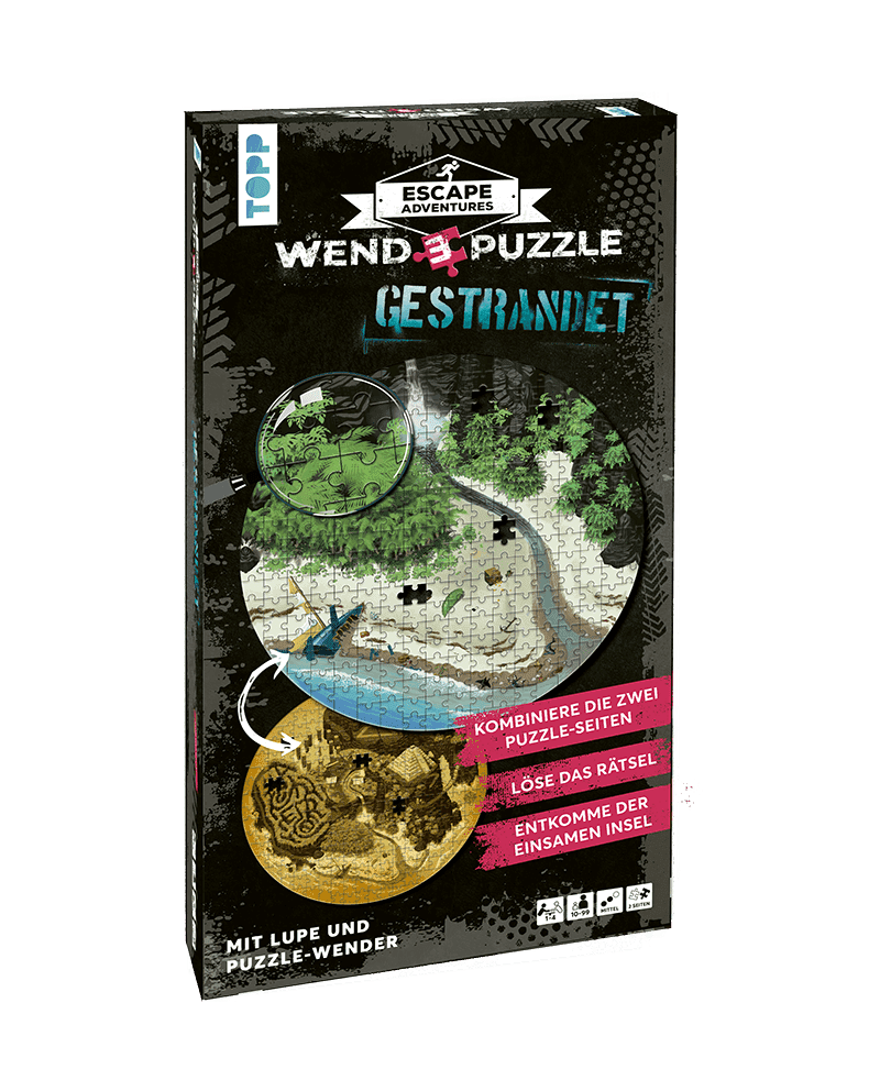 Escape Adventures Wendepuzzle: Gestrandet cover