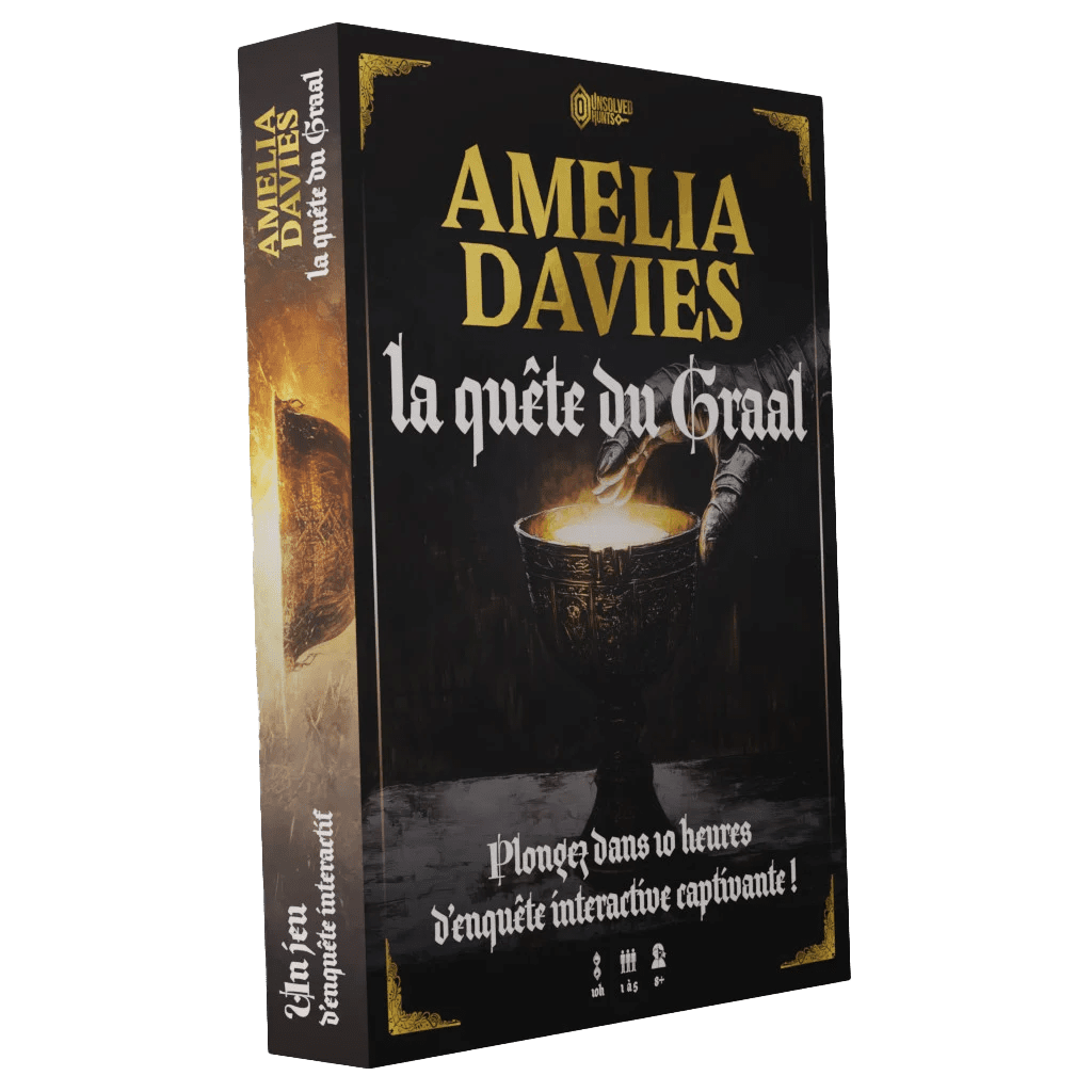 Cover art for Amelia Davies et la Quête du Graal