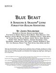 RPG Item: ELTU3-4: Blue Beast
