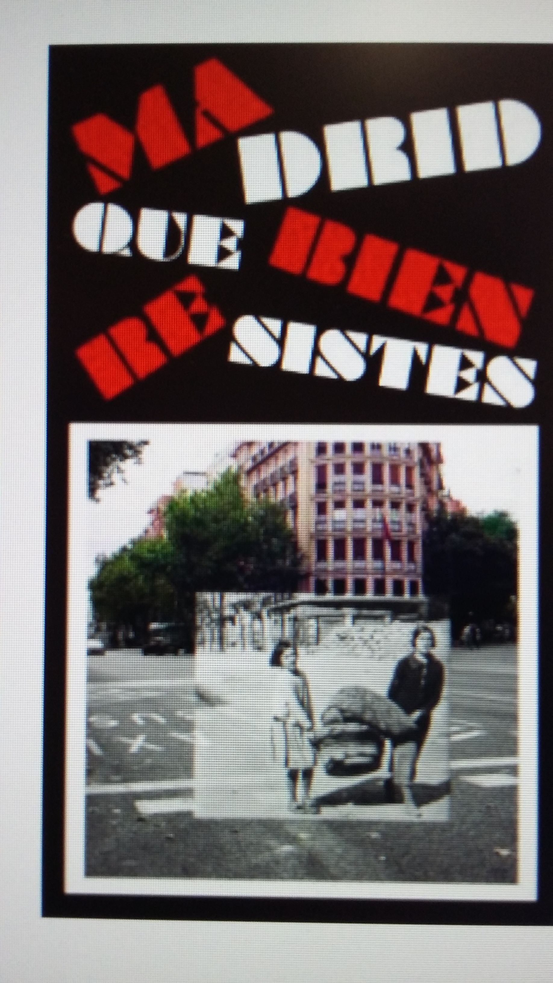 Madrid, qué bien resistes box art