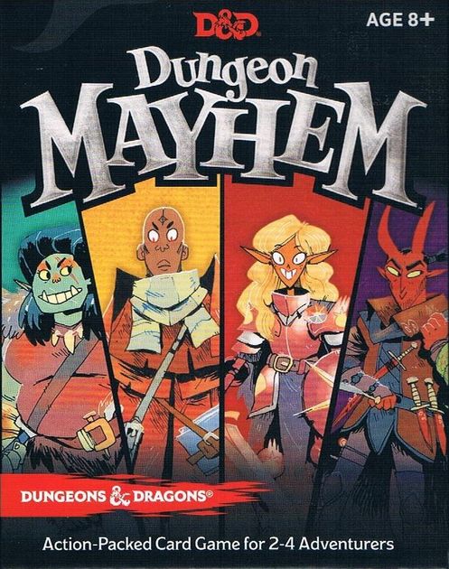 Dungeons & Dragons Card Game Expansion Dungeon Mayhem Battle for Baldur's G 